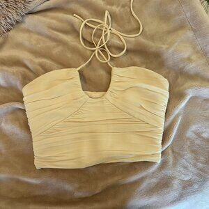 ZARA Crepe Top